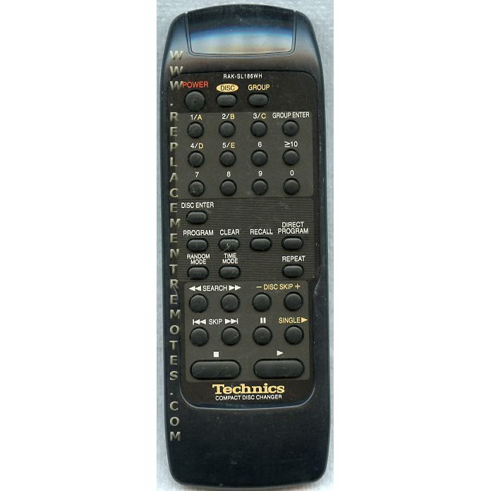 Control remoto de audio Technics RAKSL186WH