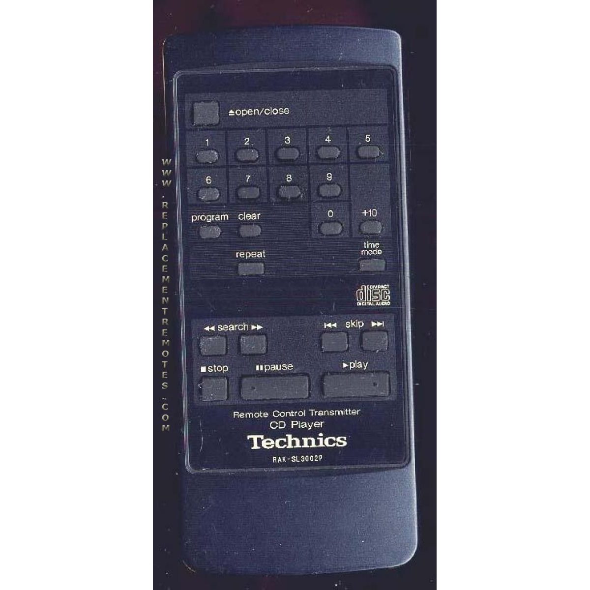 Technics RAKSL3002P Audio Remote Control
