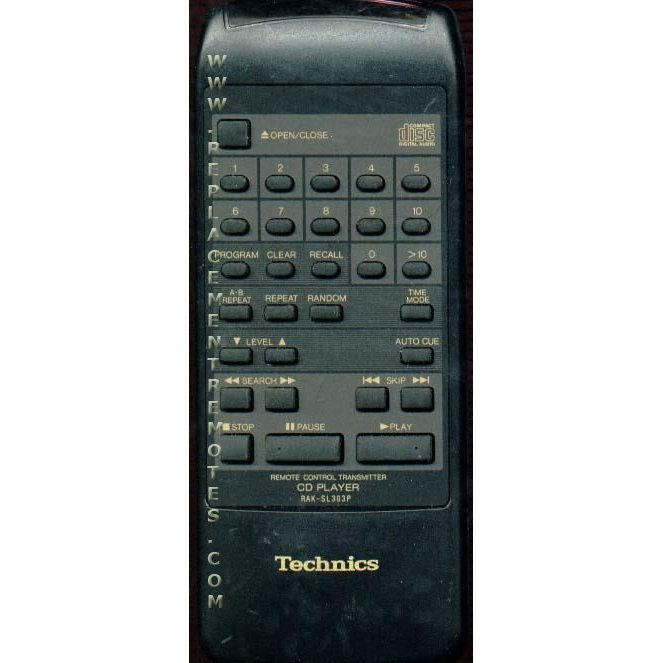 Technics RAKSL303P Audio Remote Control