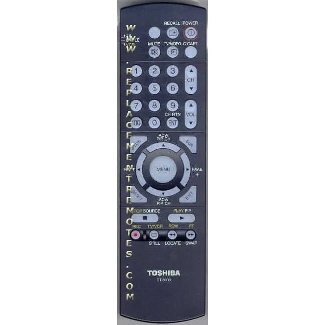 Control remoto para productos electrónicos de consumo Toshiba 23306256X