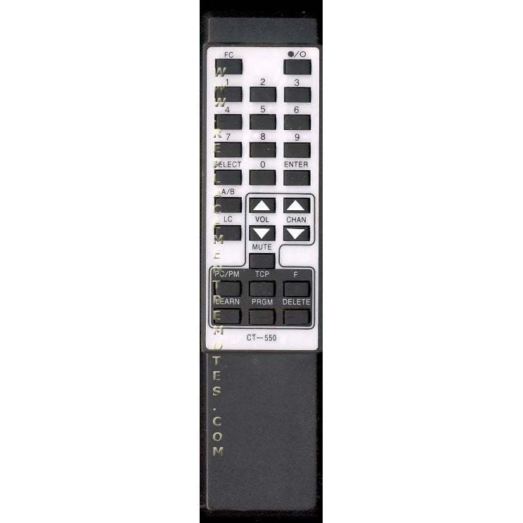 Toshiba CT550 TV Remote Control