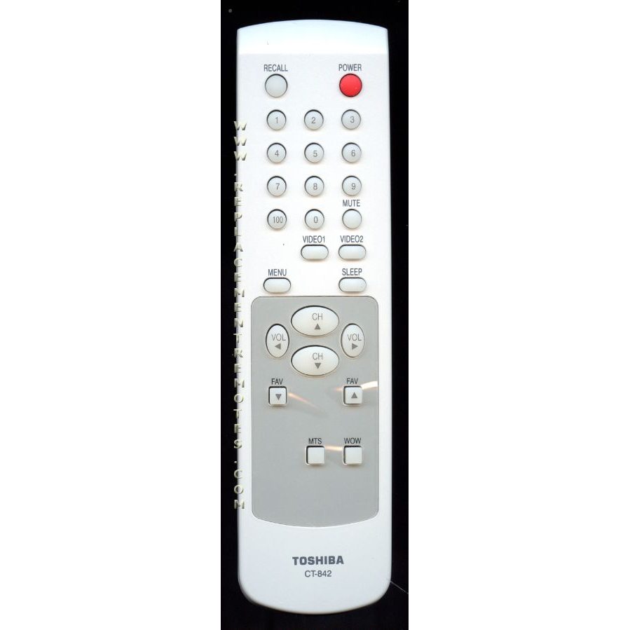 Control remoto para TV Toshiba CT842
