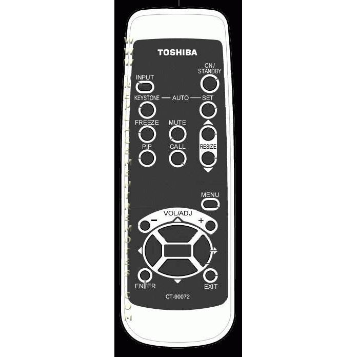 Toshiba CT90072 TV Remote Control