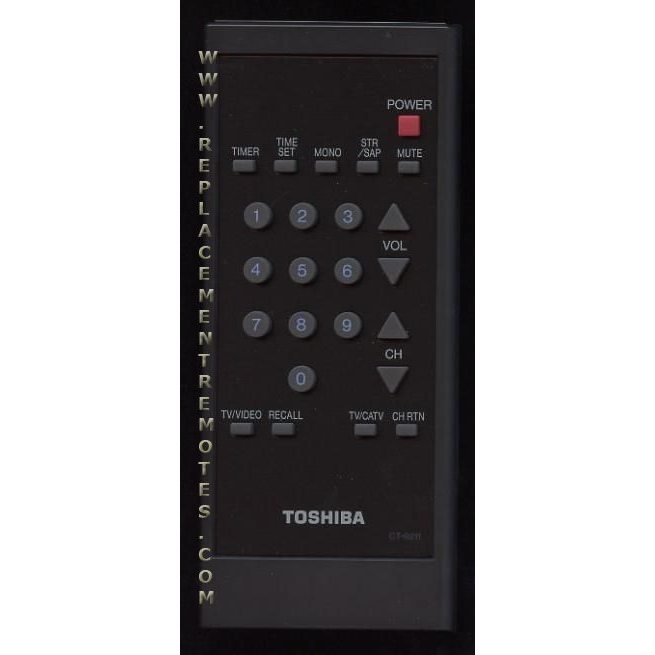 Toshiba CT9211 TV Remote Control