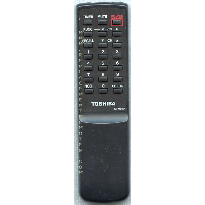 Toshiba CT9690 TV Remote Control