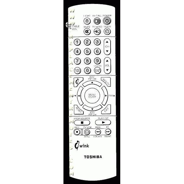 Toshiba CT9955 TV Remote Control
