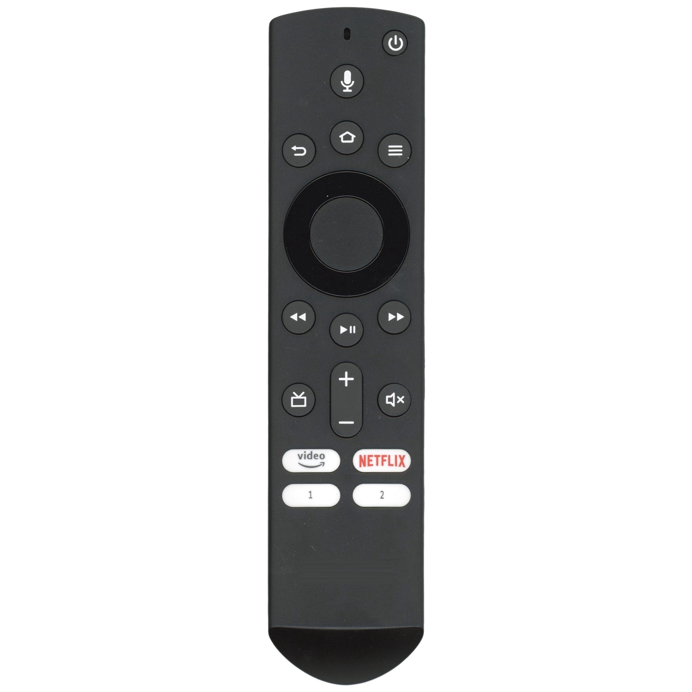 Toshiba CTRC1US19 V1 FIRE 2017 TV Remote Control | Voice | Prime Video | Netflix | Fav 1 | Fav 2 - CTRC1US19V1