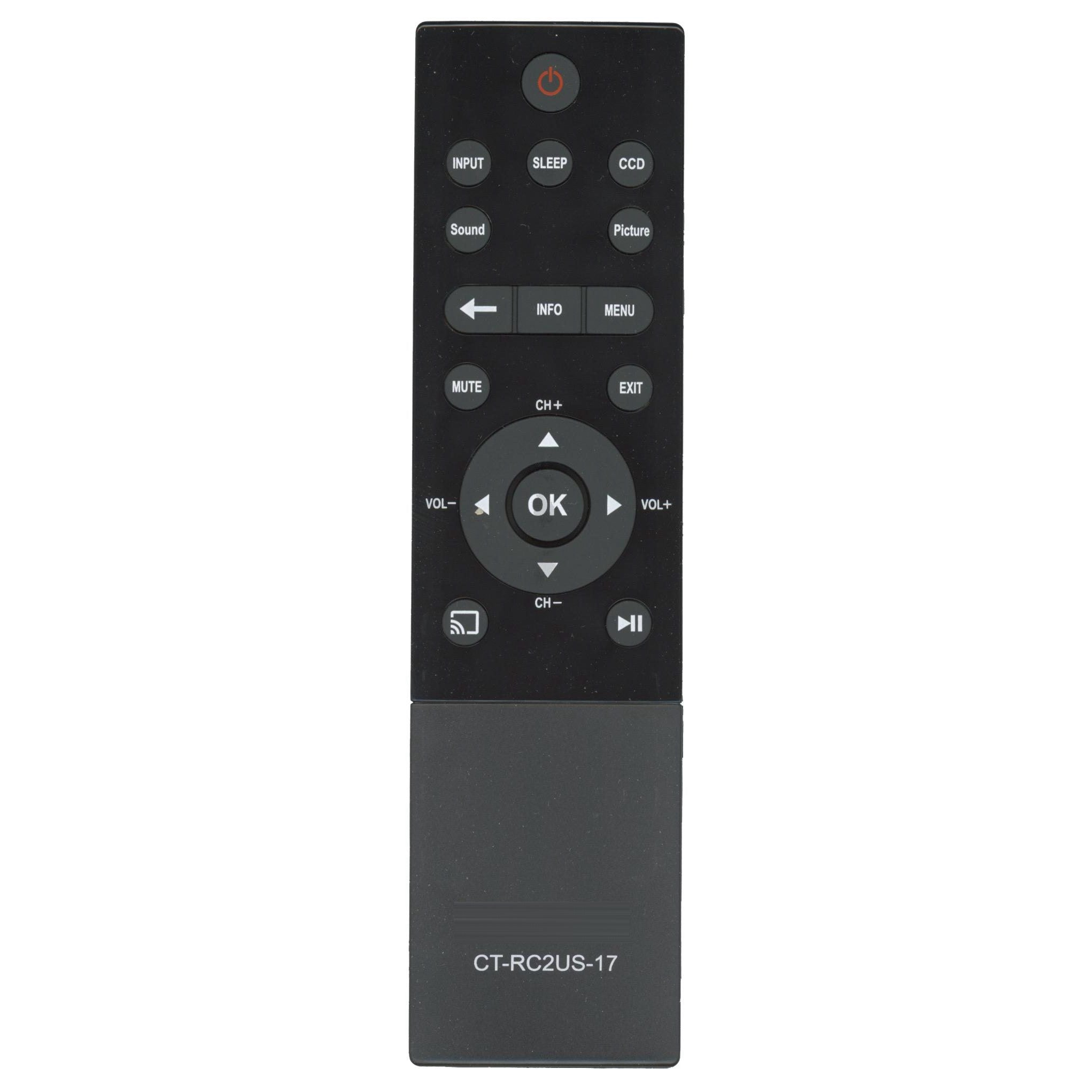 Télécommande Toshiba CTRC2US17 SMARTCAST pour téléviseur - PK11V02290I