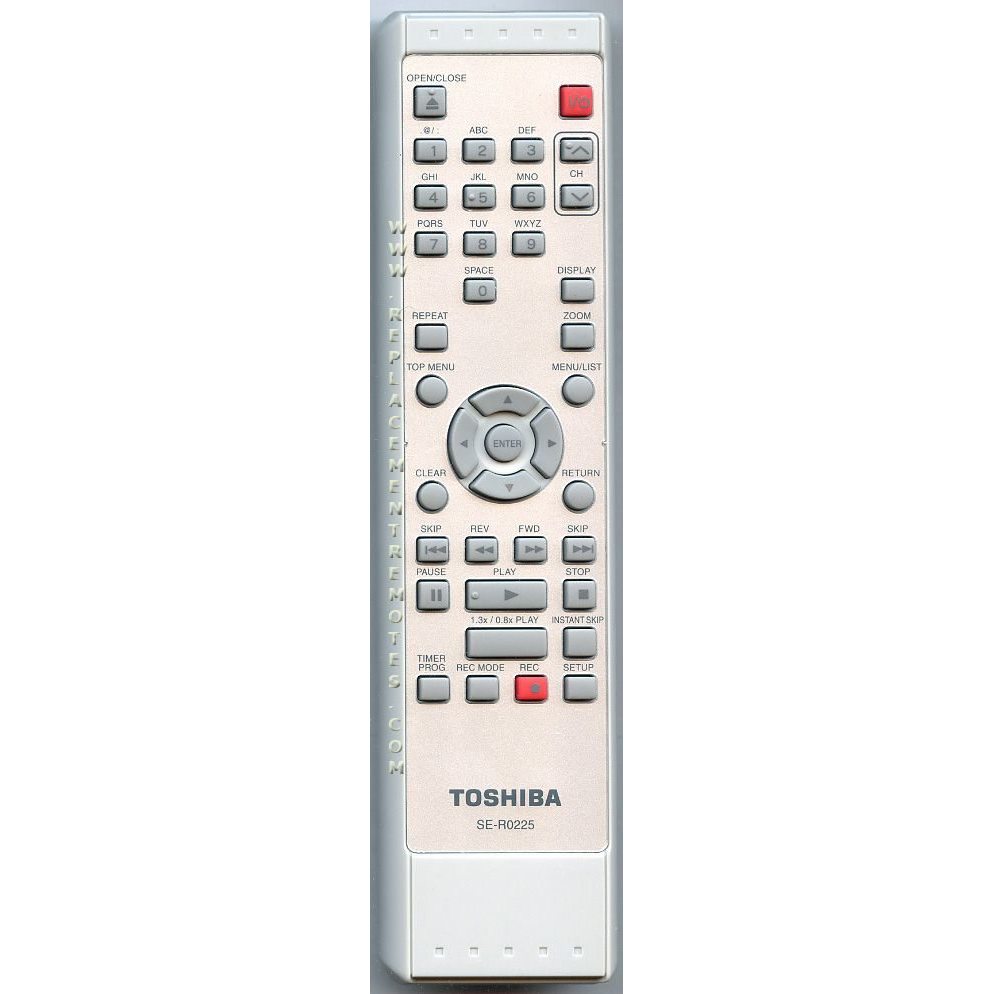 Control remoto Toshiba P000457160 DVDR