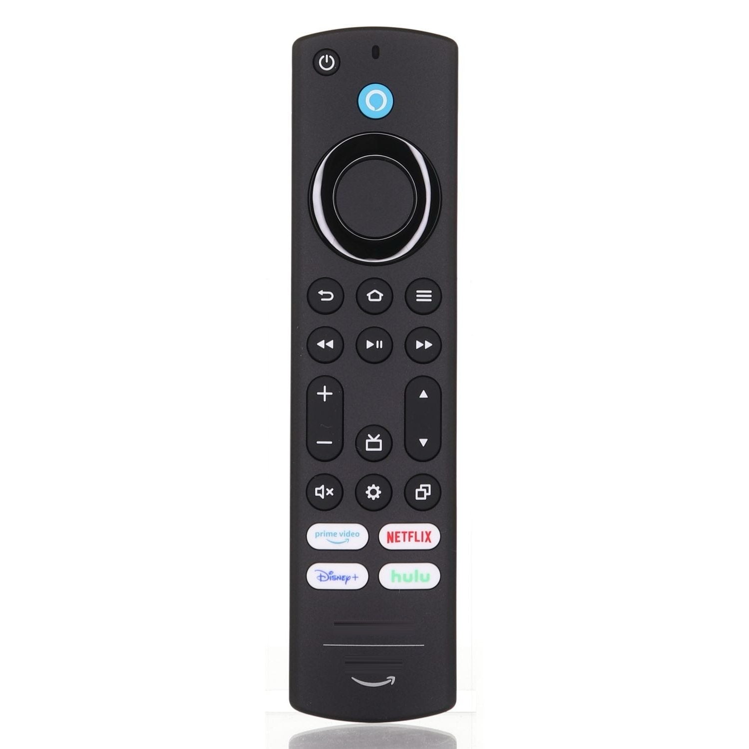 Toshiba PUW-2K19-YKF478 Fire TV Remote Control | 2023 | Voice | Prime Video | Netflix | Disney+ | Hulu - PUW2K19YKF478