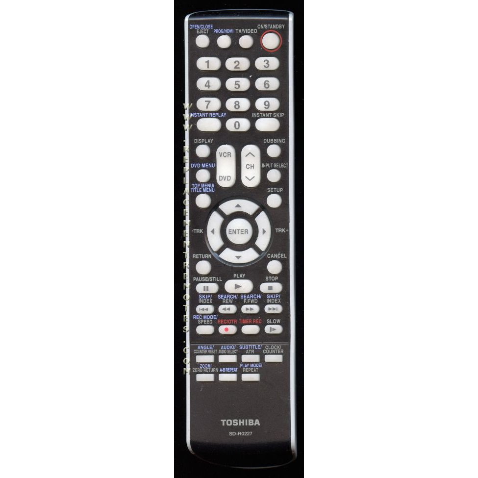 Reproductor combinado de DVD/VCR Toshiba SDR0227