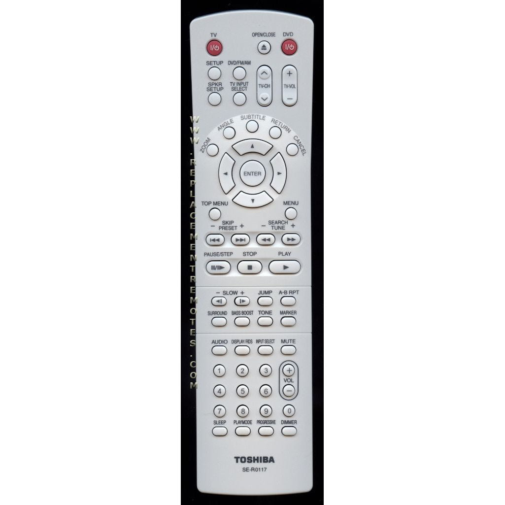 Control remoto del receptor Toshiba SER0117