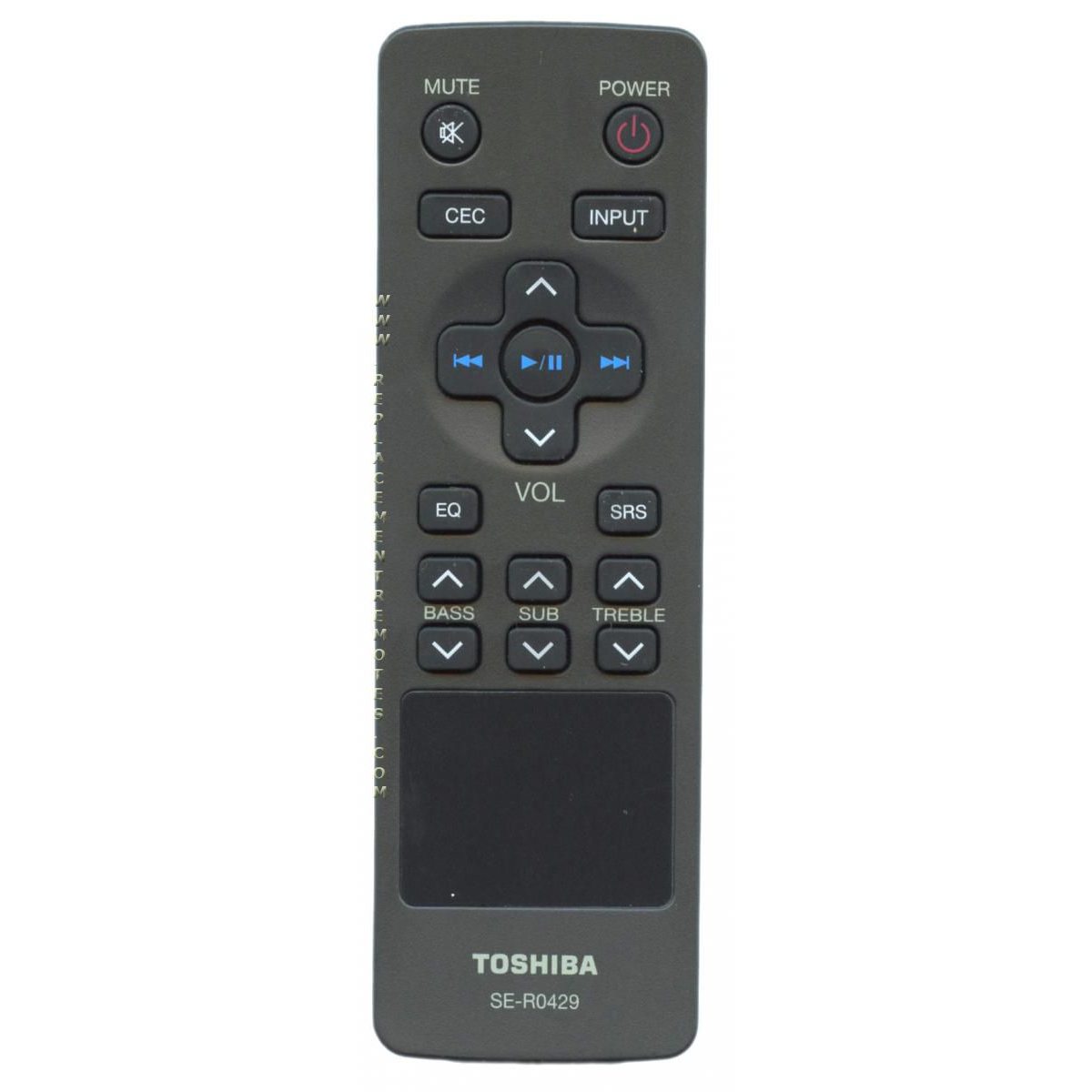 Control remoto para cine en casa Toshiba SER0429