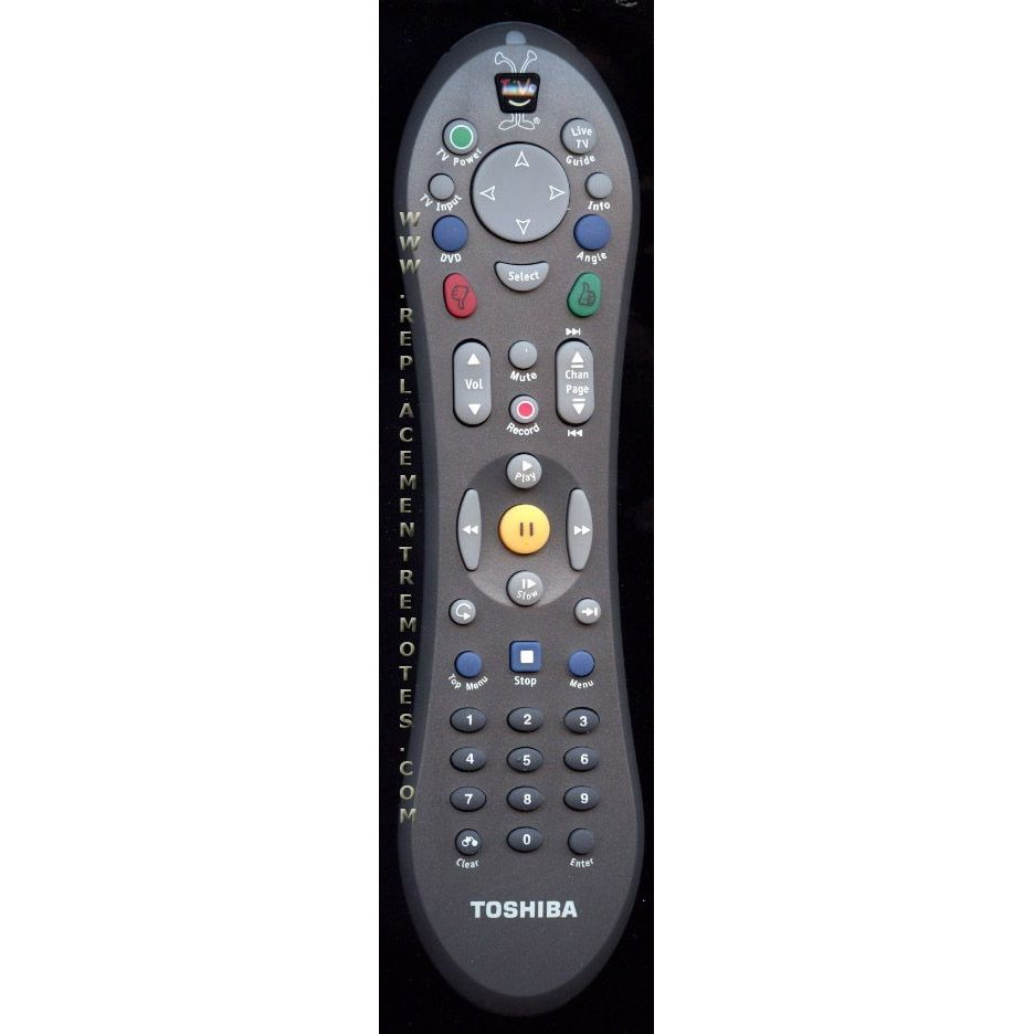 Control remoto para productos electrónicos de consumo Toshiba SPCA00037000