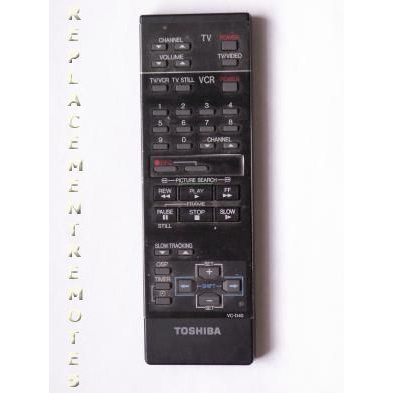 Control remoto para dispositivos electrónicos de consumo Toshiba VCD40