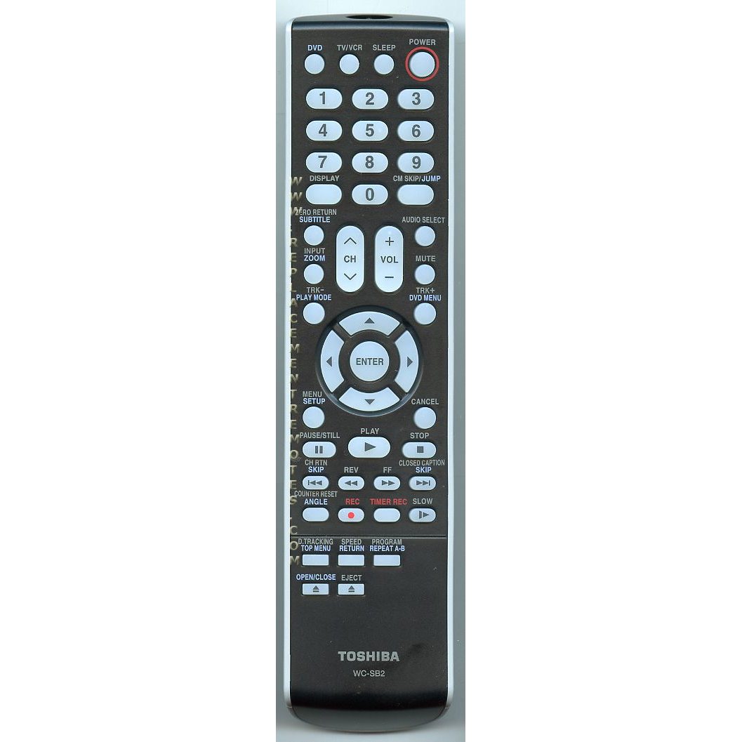 Control remoto para productos electrónicos de consumo Toshiba WCSB2