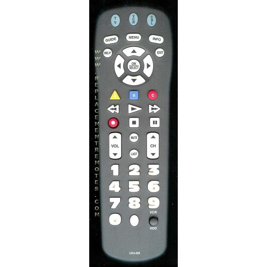 URC-Universal-Remote-Controls UR3SR Advanced Universal Remote Control