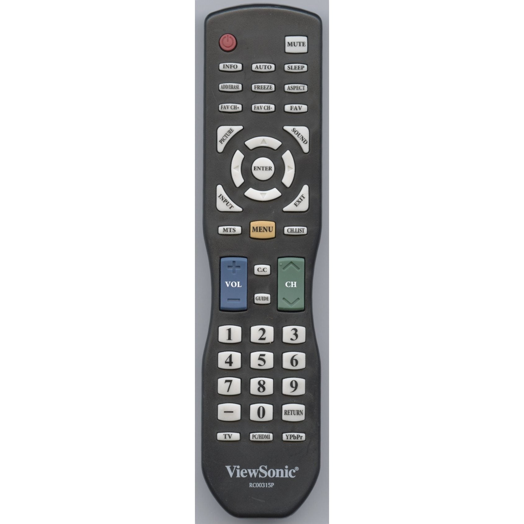 Control remoto para TV Viewsonic RC00315P