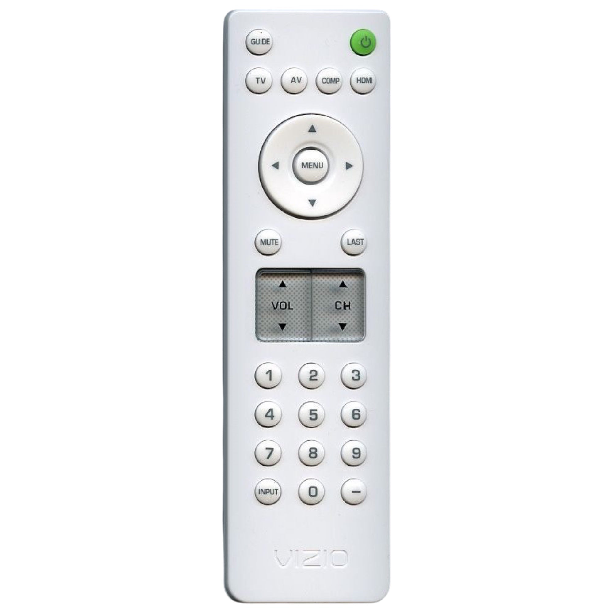 Vizio VR2/GreenWhite TV Remote Control