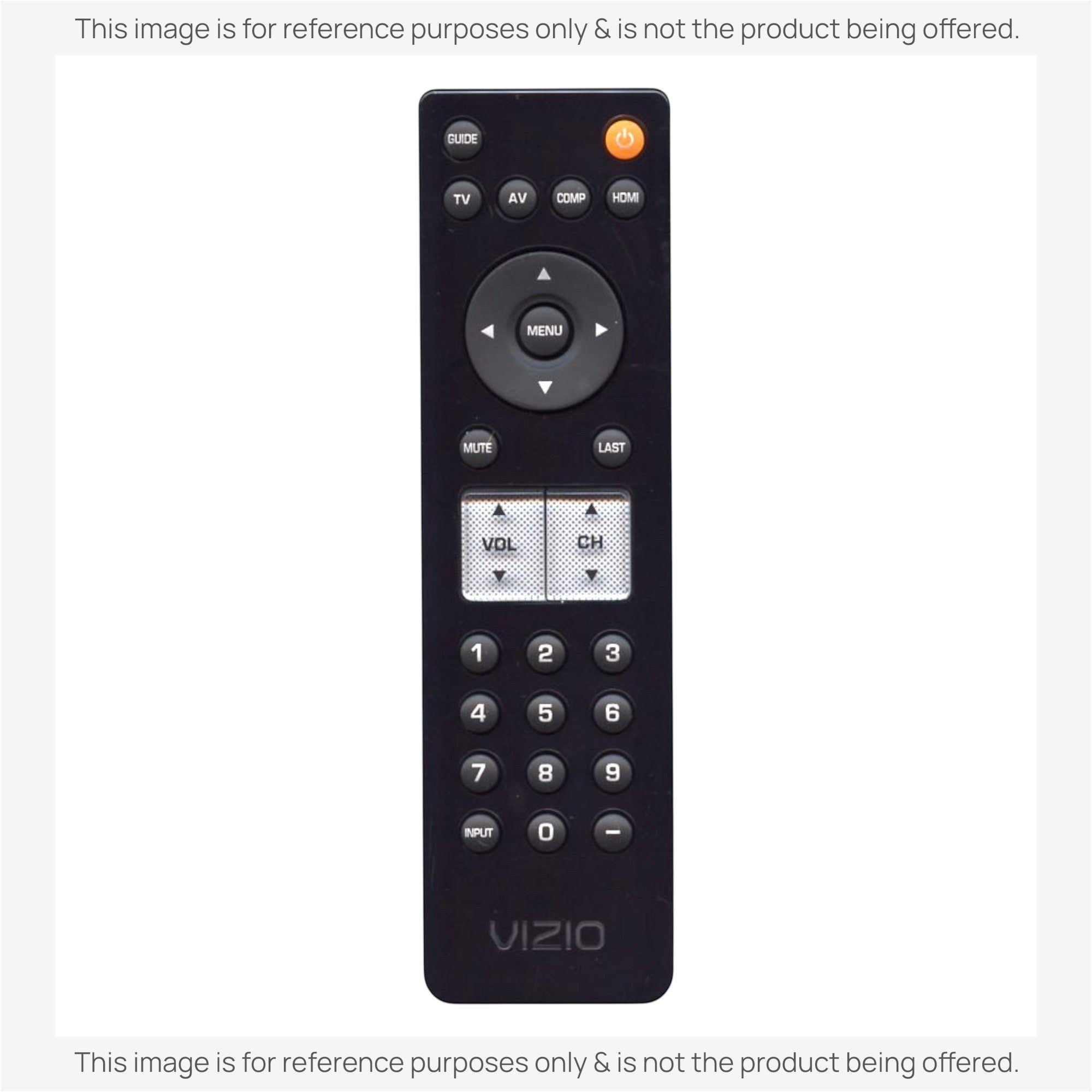 Control remoto del televisor Vizio VR2