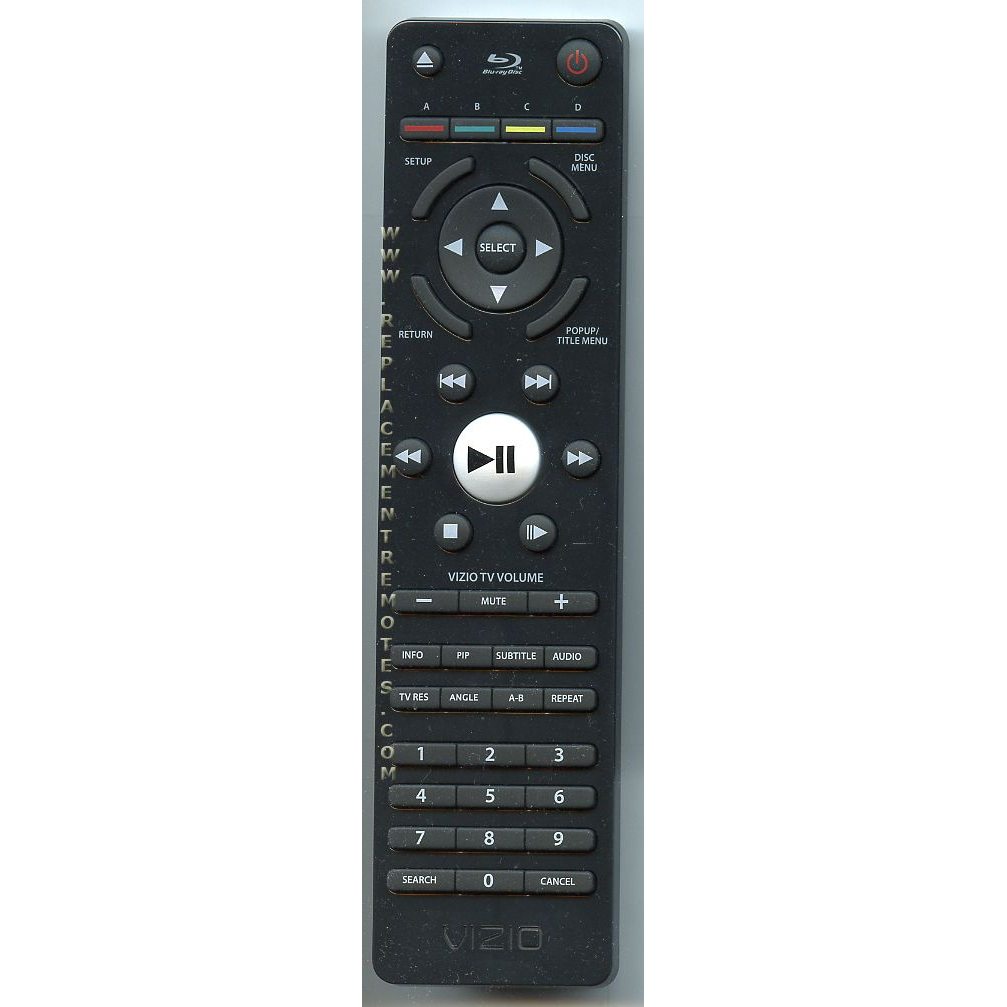 Control remoto de Blu-ray Vizio VR7A VR7M