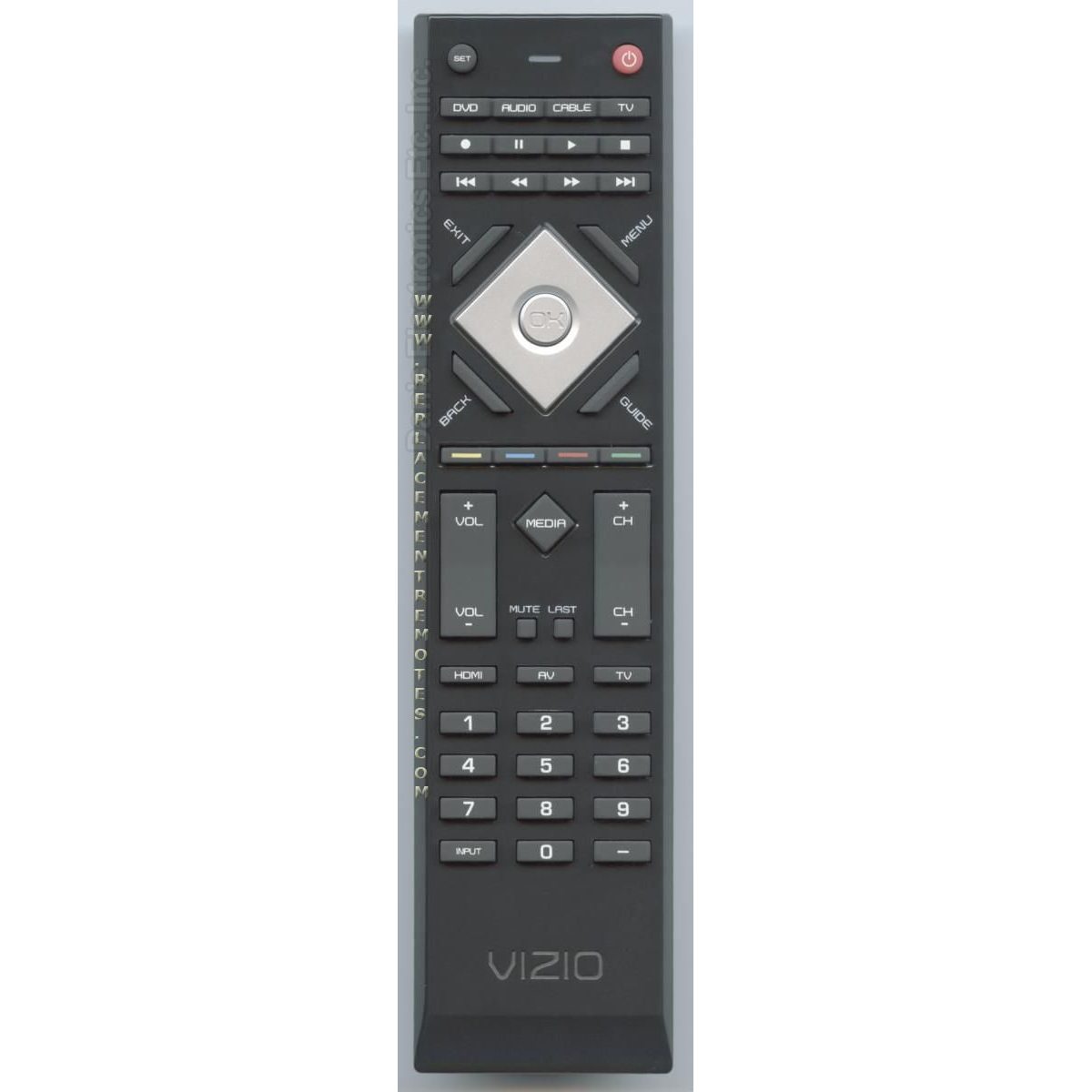 Vizio VUR13M TV Remote Control