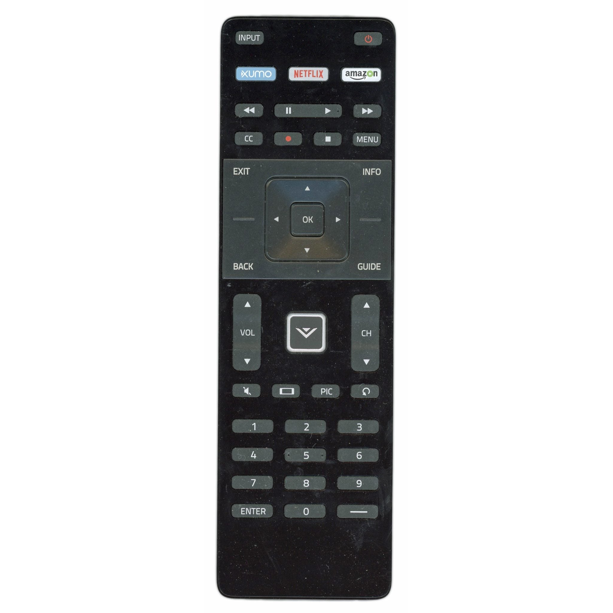 Vizio XRT122.v3 Smart TV Remote Control | Xumo | Netflix | Amazon - 398GR14BEVZY0005DP