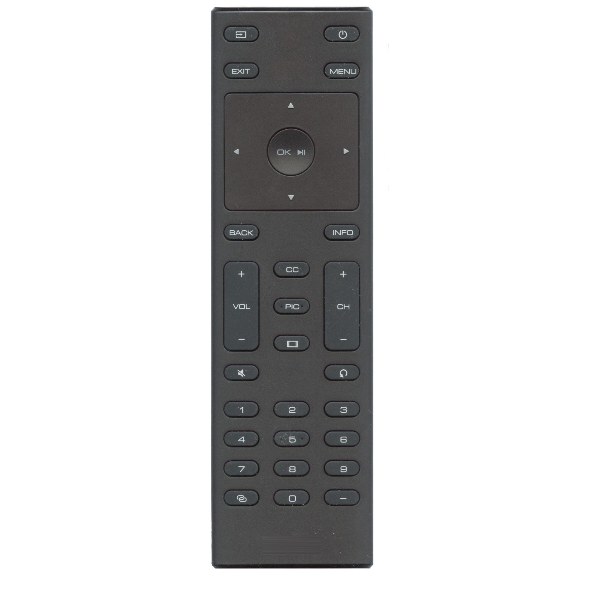 Control remoto para televisor Vizio XRT135 - 00111203190, 398GR14BEVZY0004DP, 098003063570