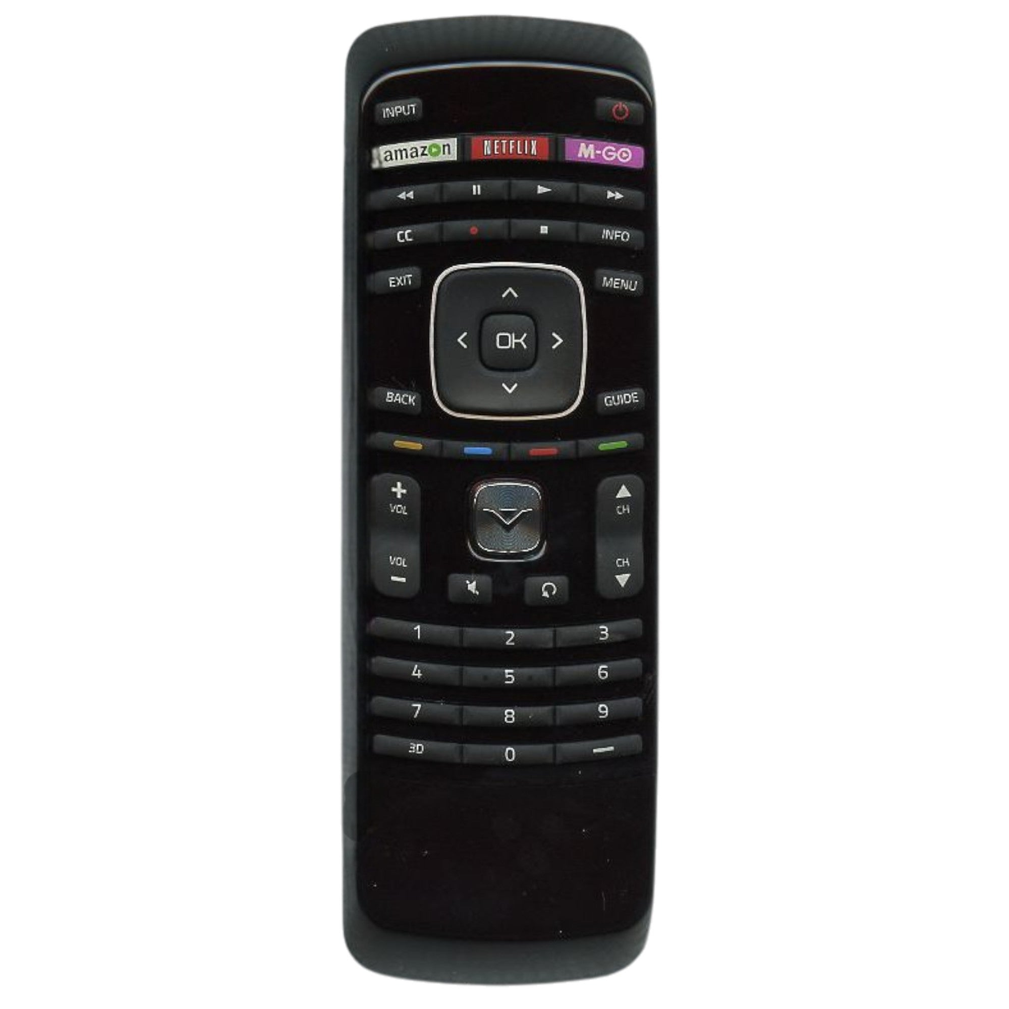 Télécommande Vizio XRT303 avec clavier Qwerty - Amazon, Netflix, MGo - 98003061040
