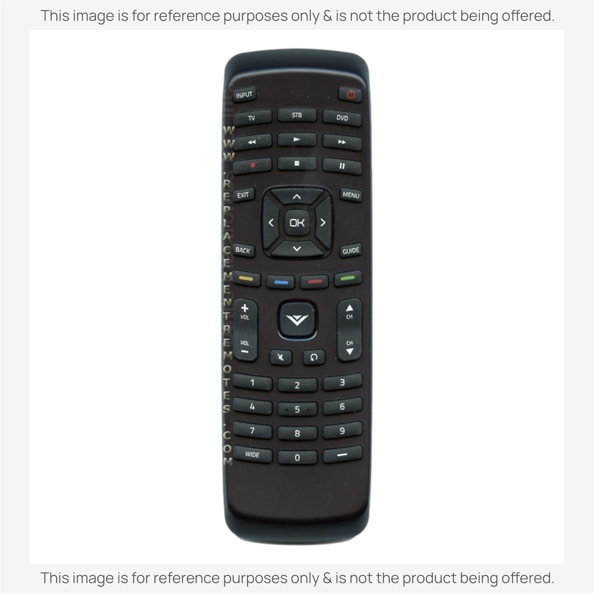 Control remoto universal Vizio XRU110 para 3 dispositivos