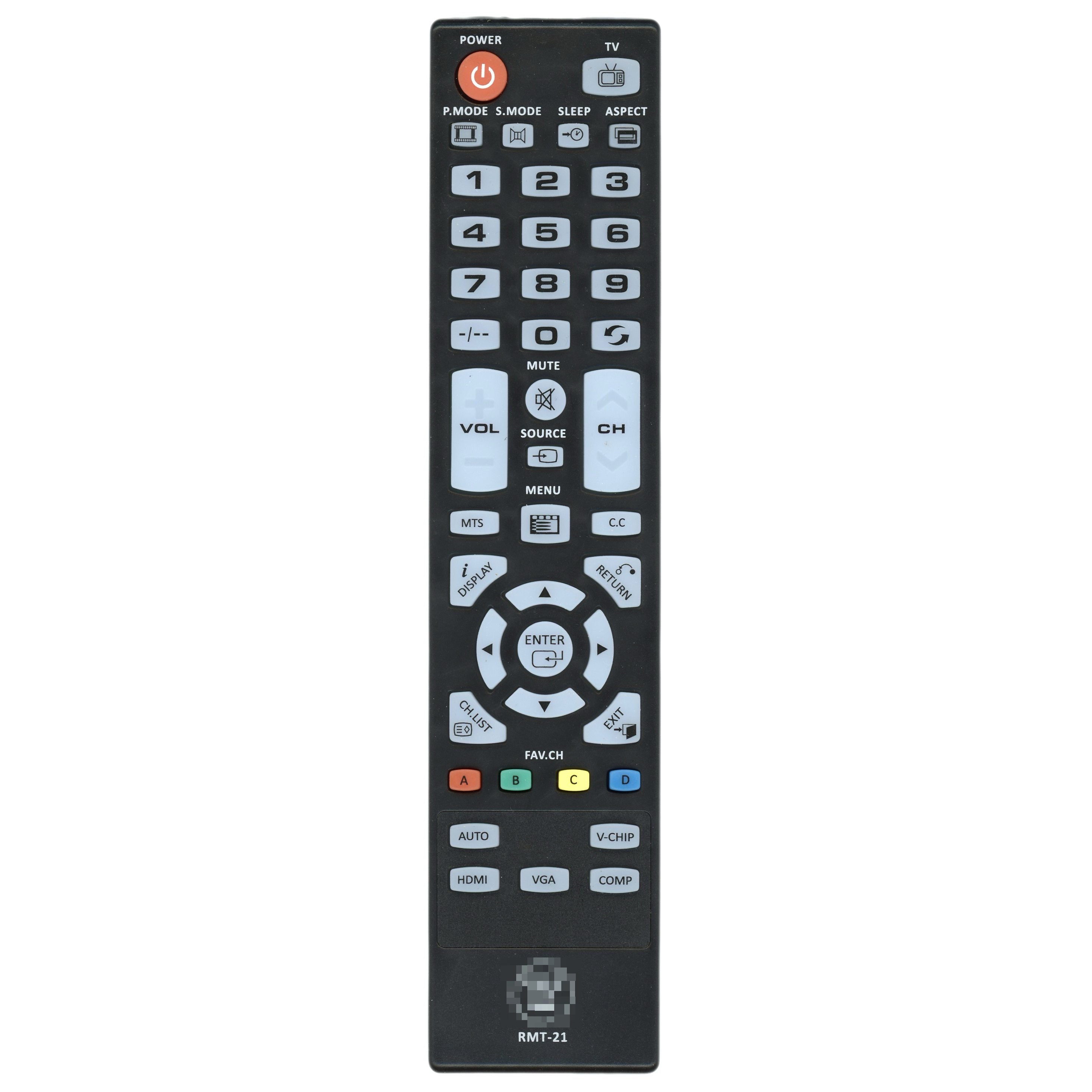 Control remoto para TV Westinghouse RMT21