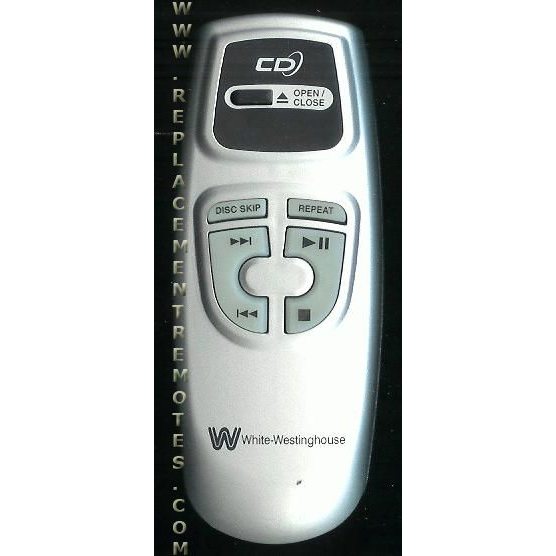 Mando a distancia con CD White Westinghouse WW01