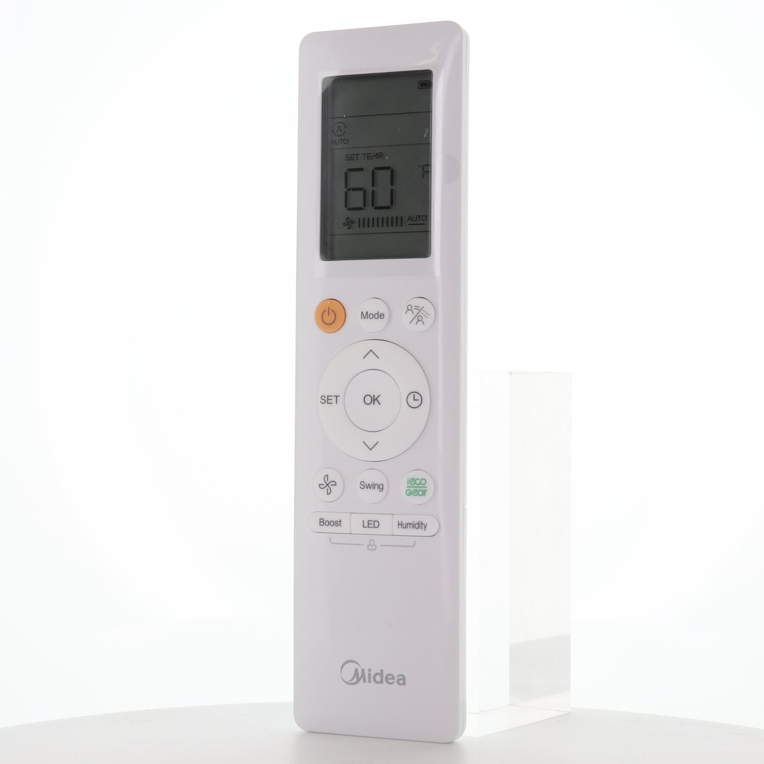 MIDEA RG10P1(2HS)/BGEFU1 Mini Split High Wall Air Conditioner Remote Control - 17317000007660