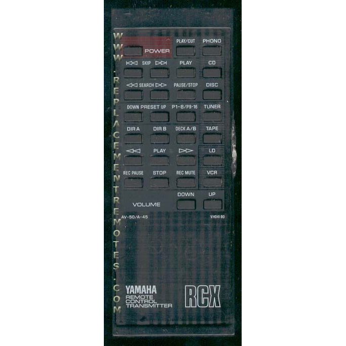 Yamaha AV50 Audio Remote Control