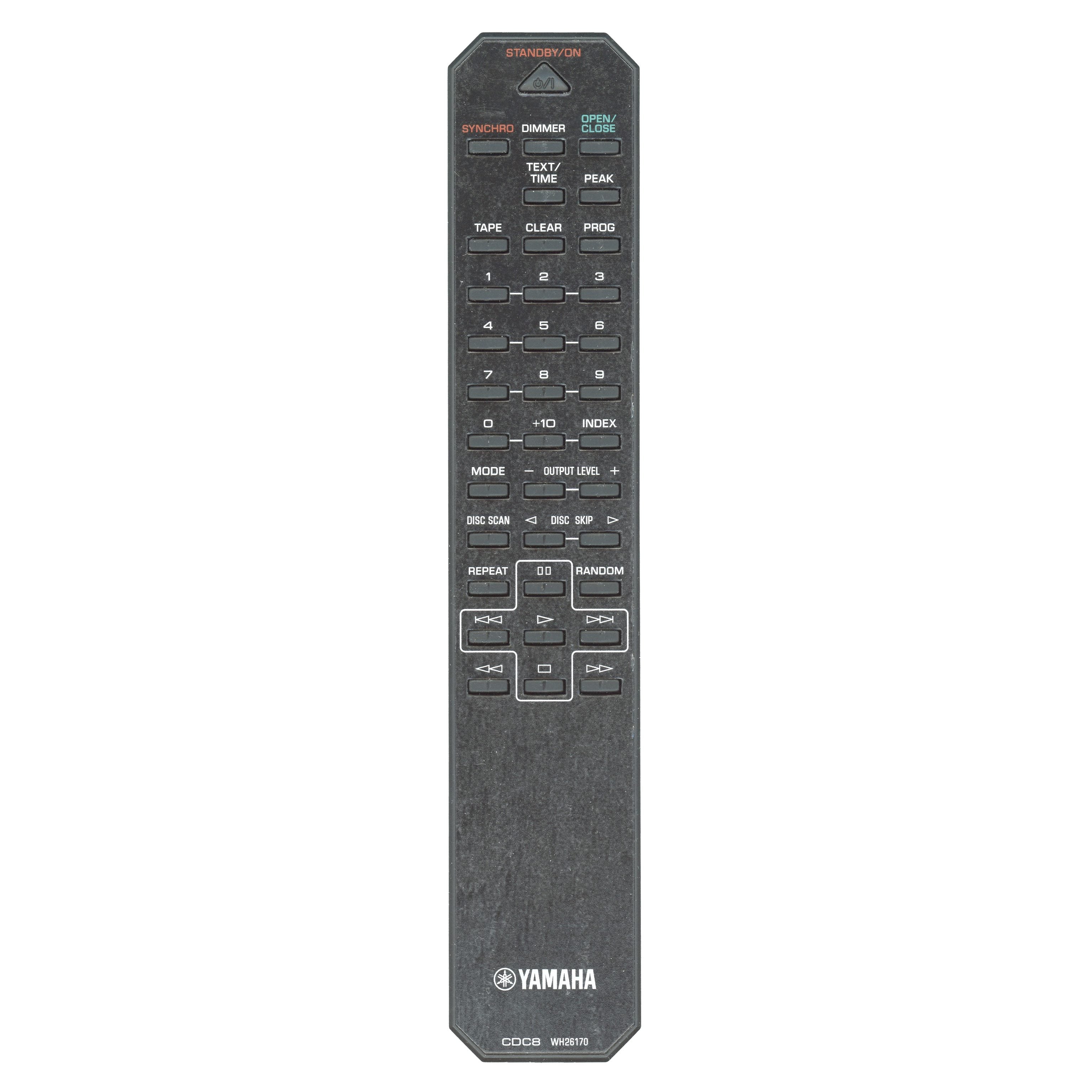 YAMAHA CD用リモコン(remote) 適応機種：CDX-10000 YAMAHA CDプレーヤー用リモコン(remote)適応機種：CDX-2020
