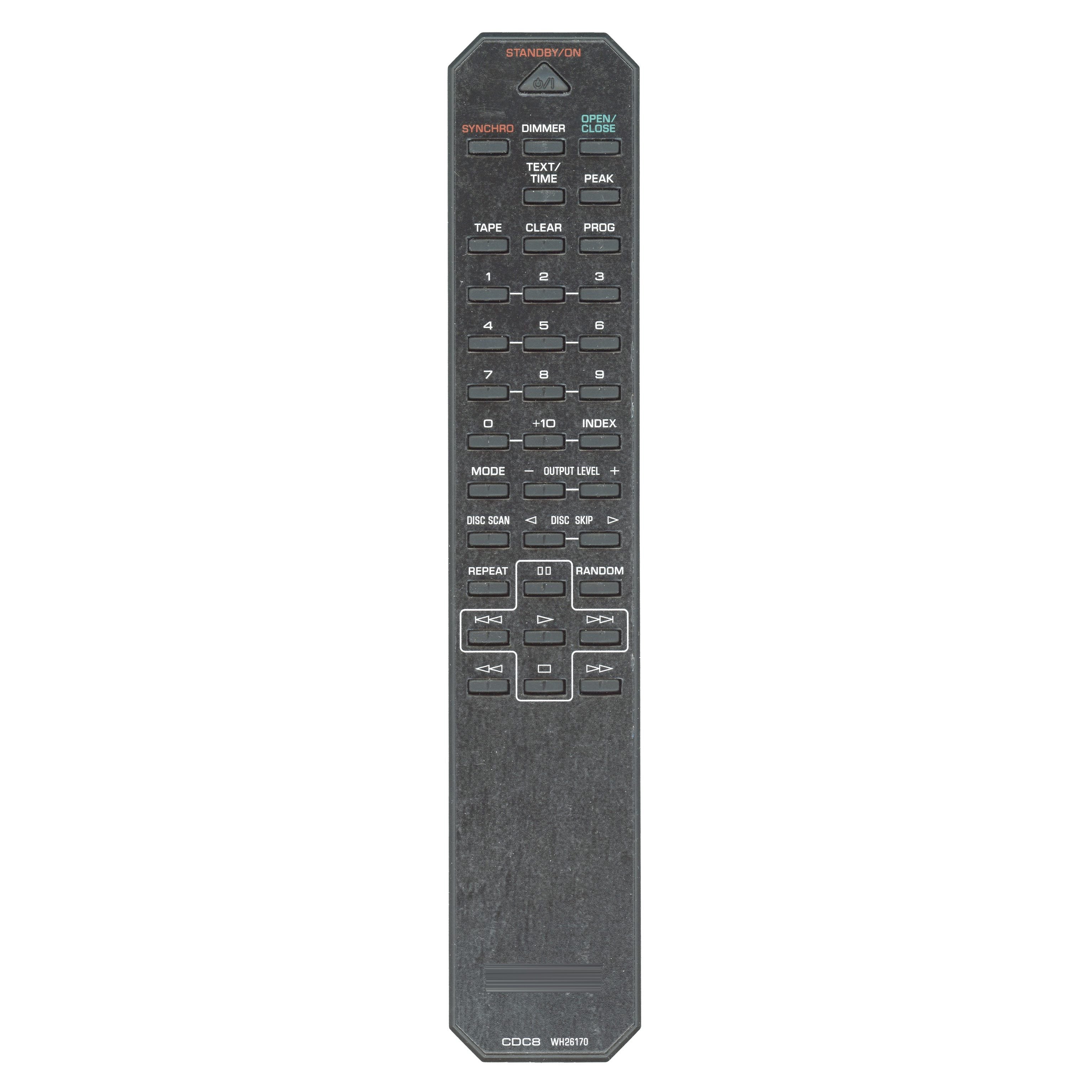 Yamaha CDC8 CD Player Audio Remote Control - WH261700