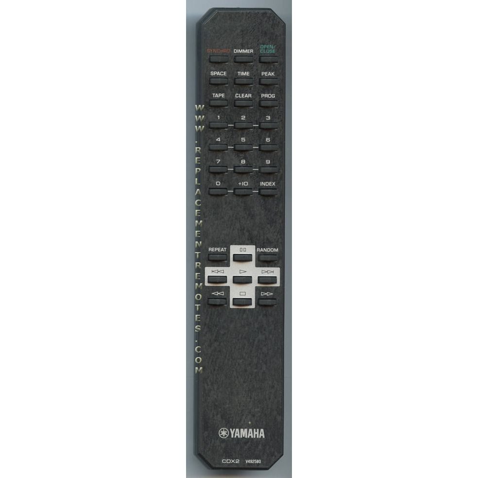 Yamaha CDX2 CD Remote Control