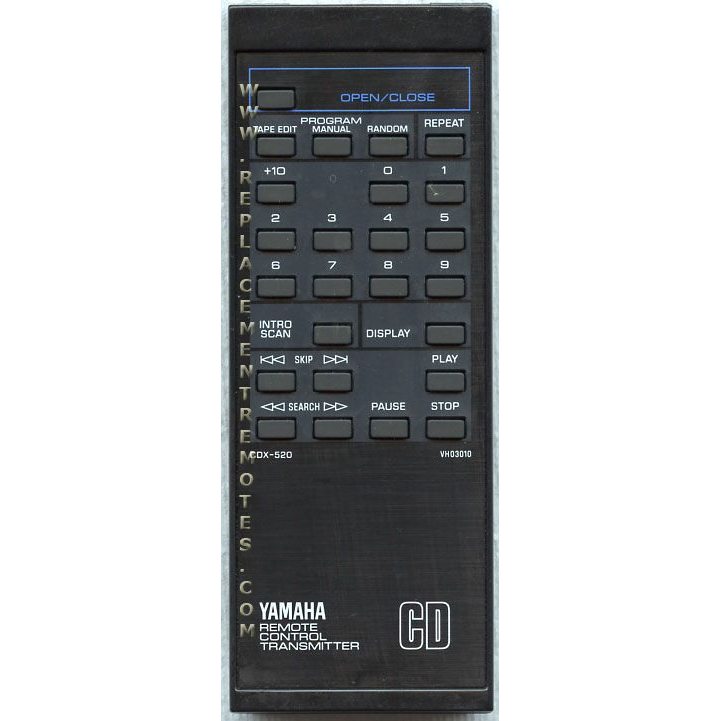 Yamaha CDX520 Audio Remote Control