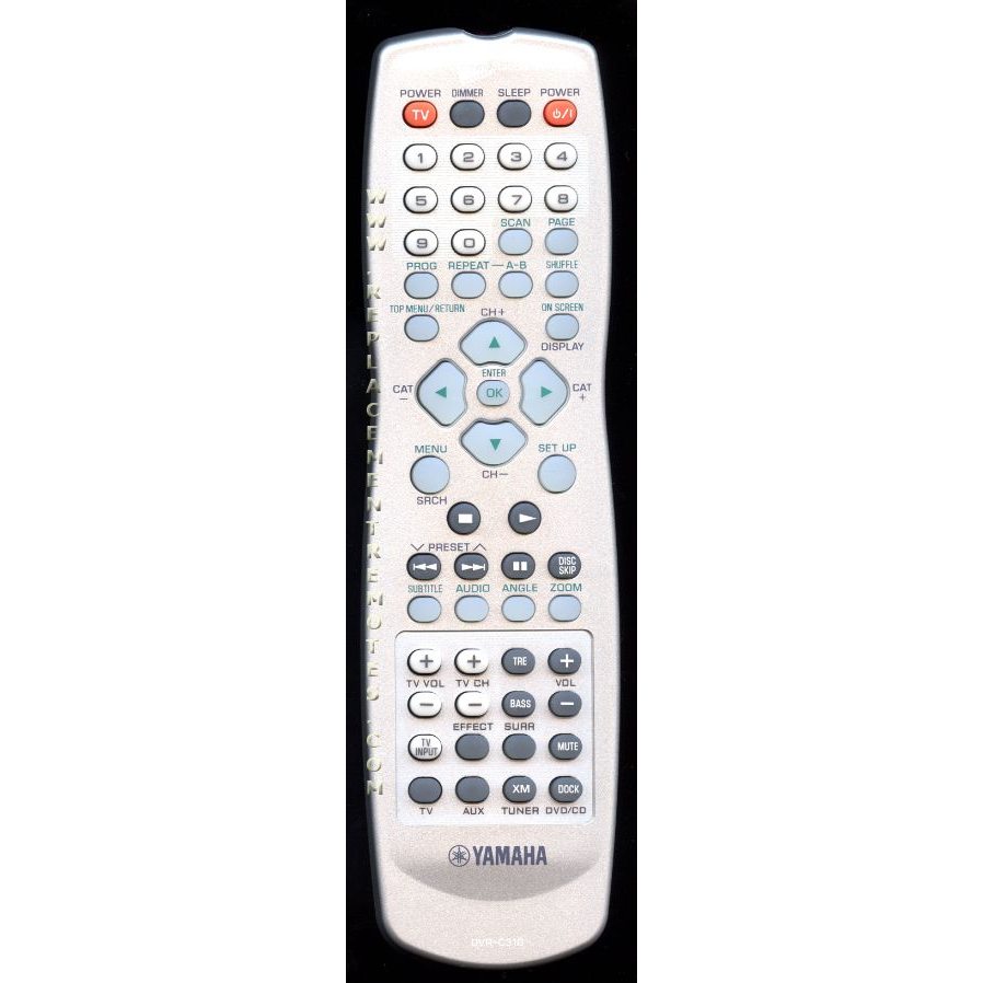 Yamaha DVRC310 Home Theater Remote Control