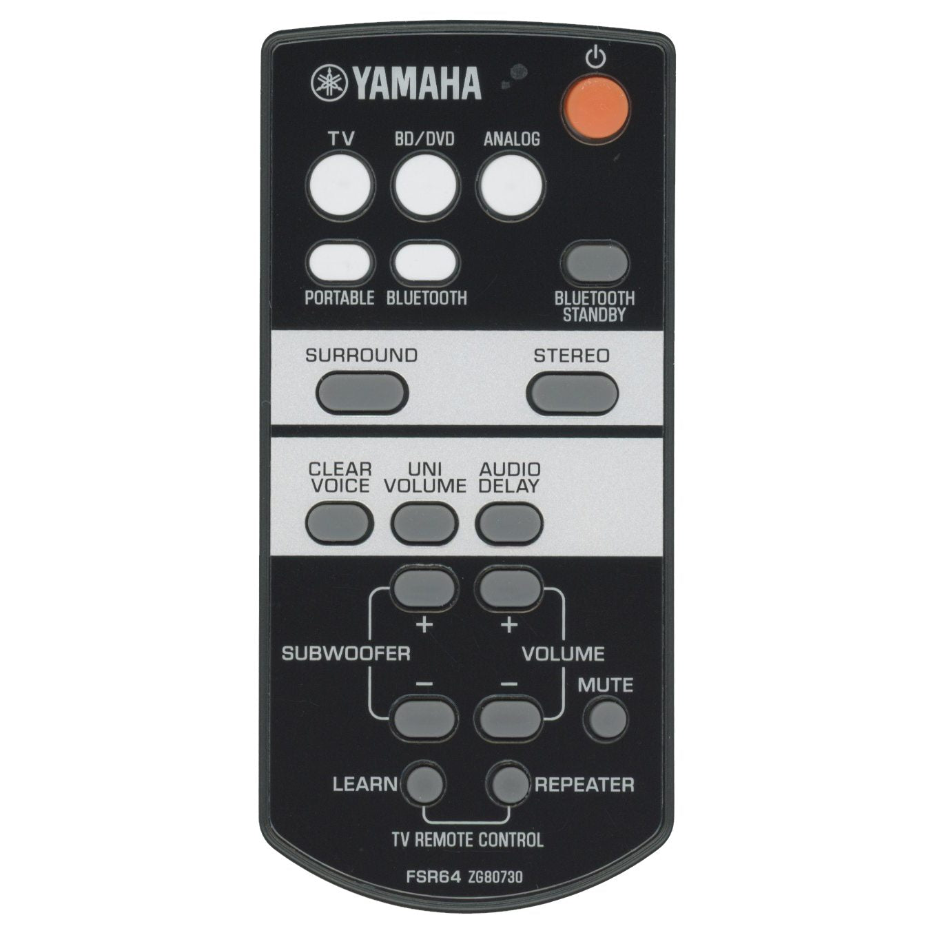 Control remoto de audio Yamaha FSR64