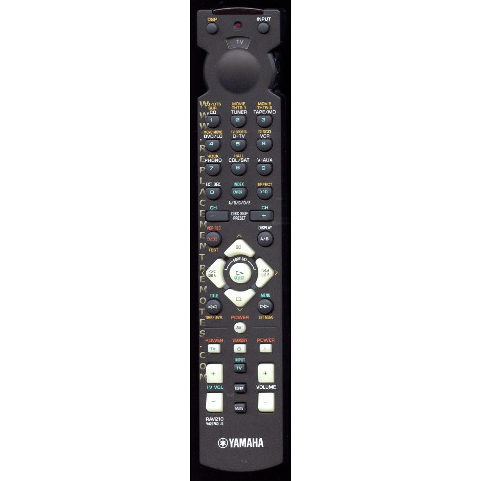 Yamaha RAV210 Receiver Remote Control