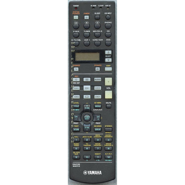 yamaha-rav236-receiver-remote-
