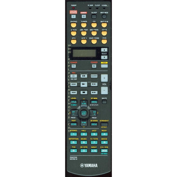 yamaha-rav238-receiver-remote-