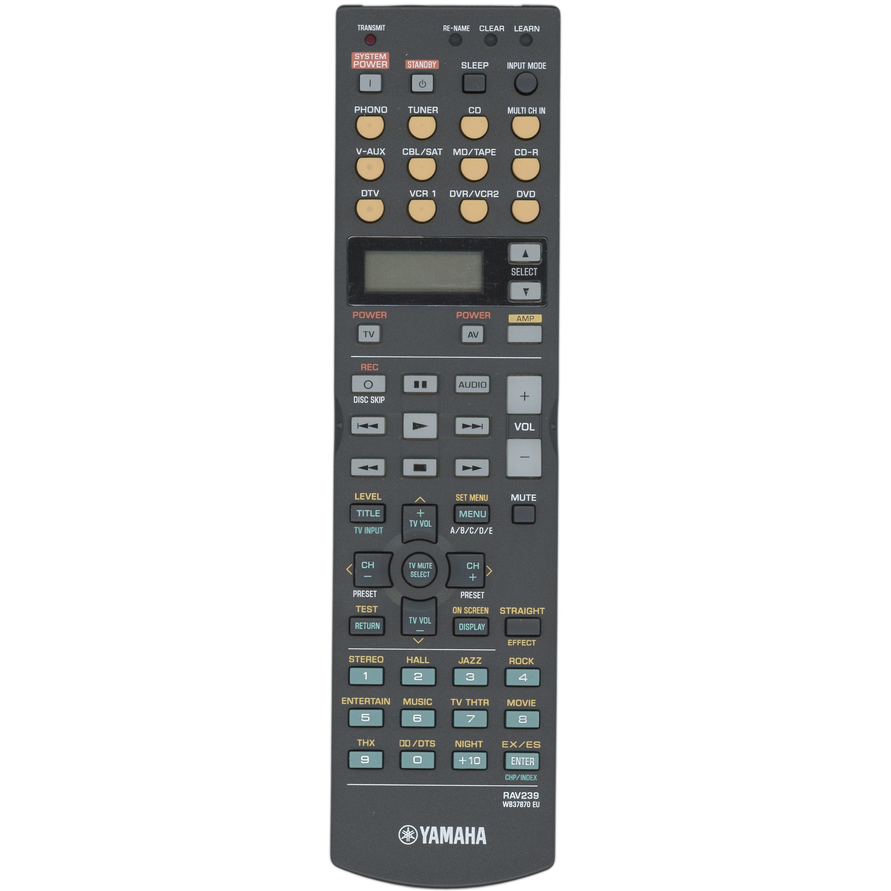 Télécommande du récepteur Yamaha RAV239