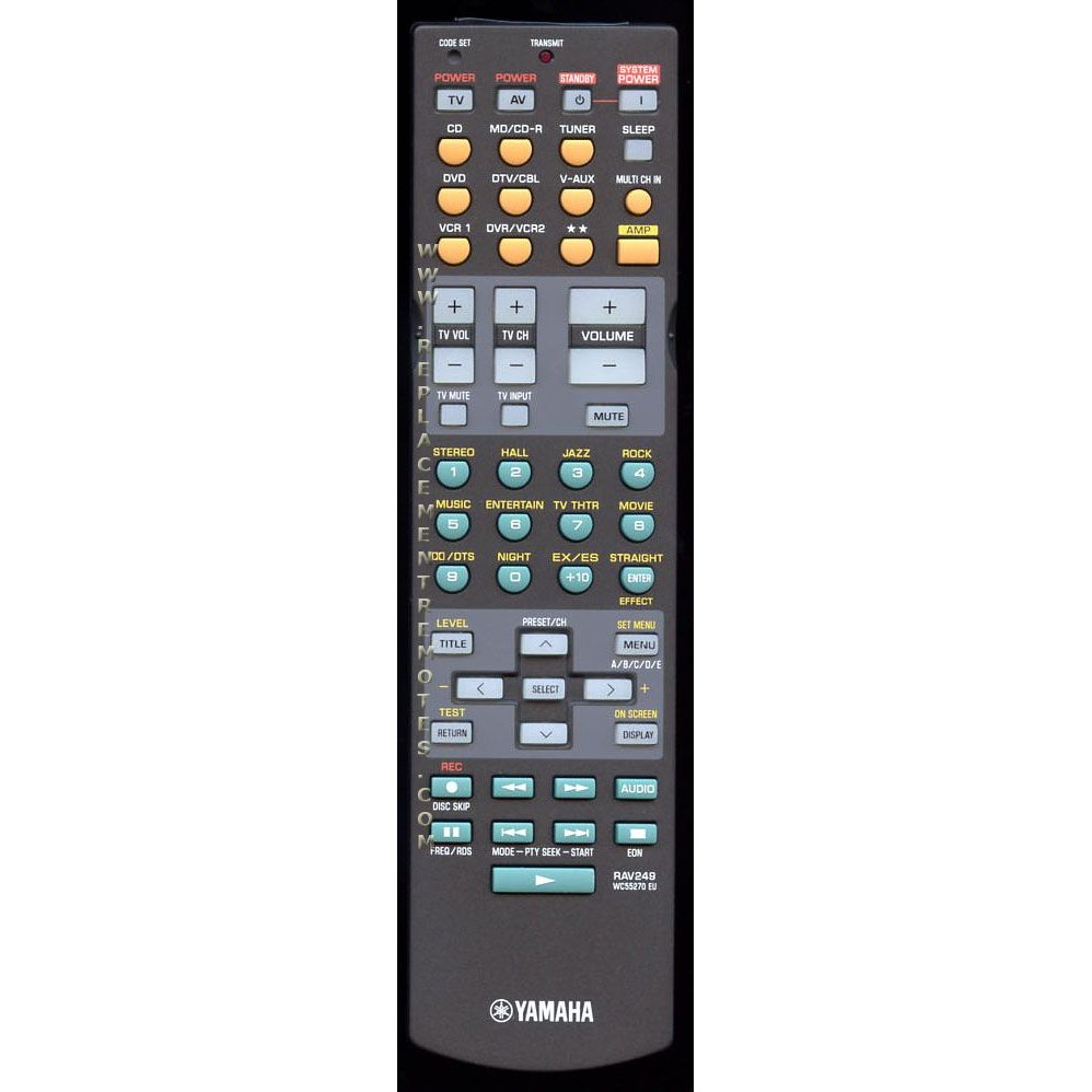Yamaha RAV249 Receiver Remote Control