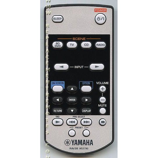 Yamaha RAV38 Audio Remote Control - WS317400