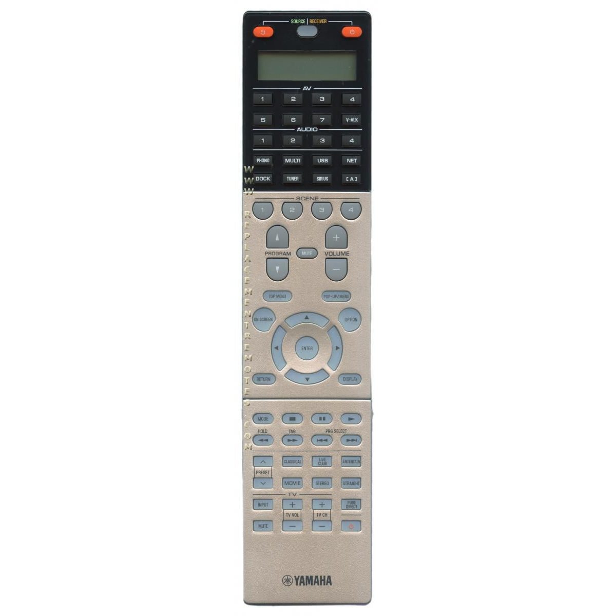 Yamaha RAV416 Receiver Remote Control - WY200200