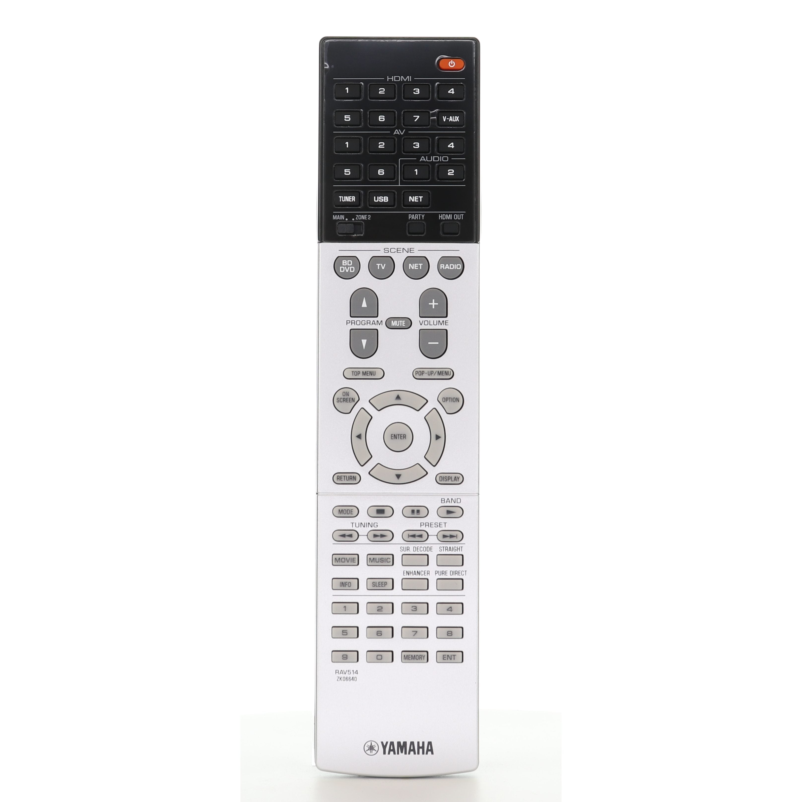 Yamaha RAV514 Receiver Remote Control