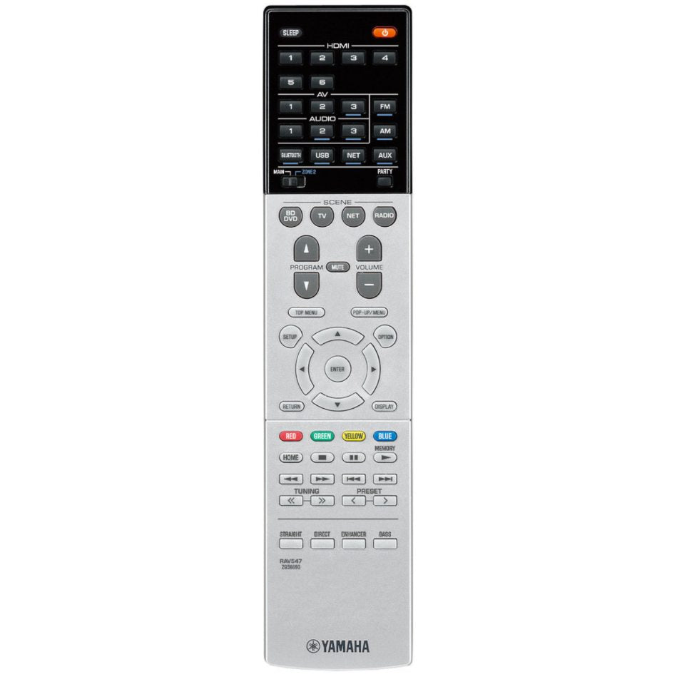Yamaha RAV547 Receiver Remote Control