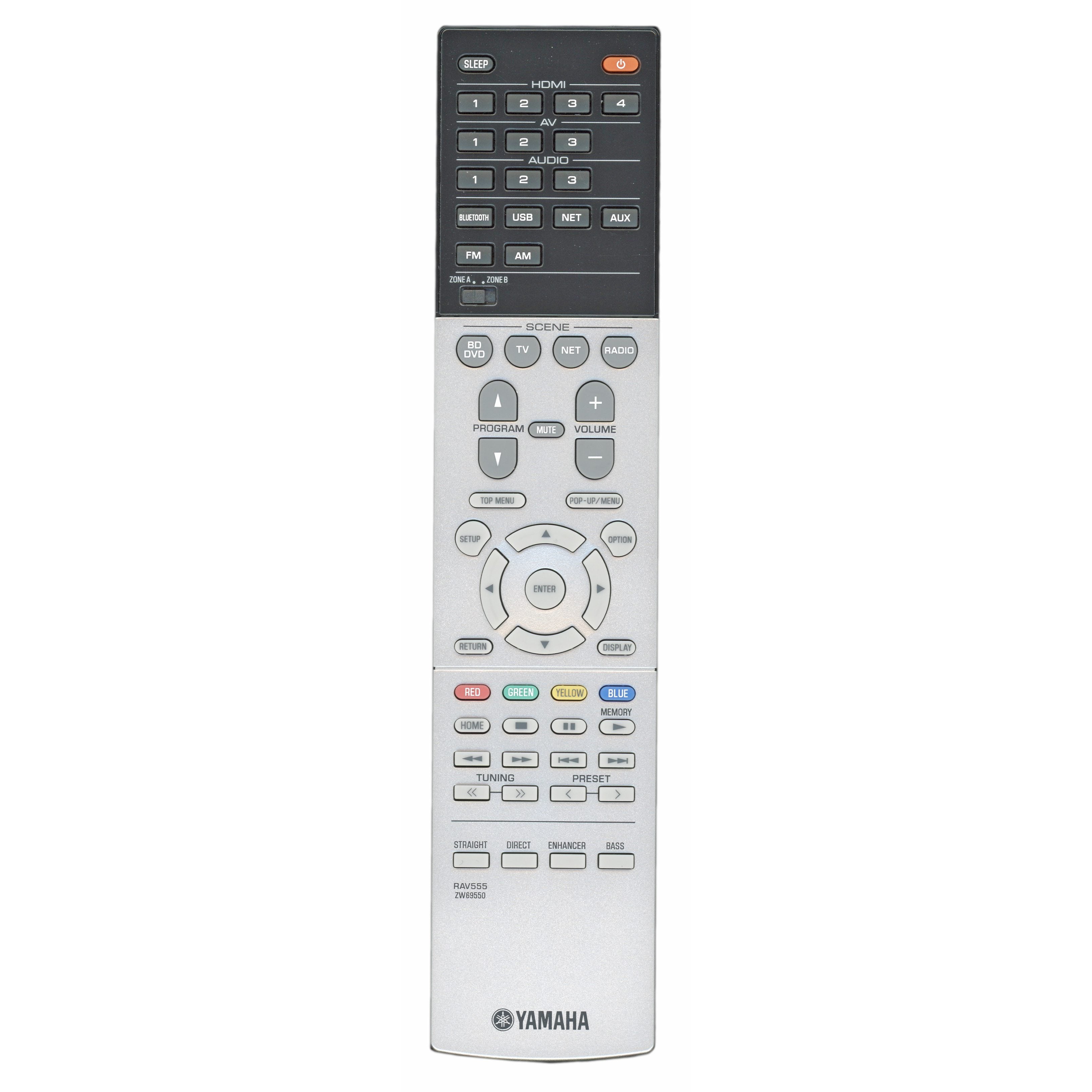 Télécommande du récepteur Yamaha RAV555